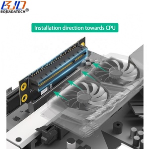 2025 nueva ranura inversa <span class=keywords><strong>PCI</strong></span>-E 3,0 8X a tarjeta adaptadora PCIe X8 para caja de servidor 2U dirección de instalación hacia <span class=keywords><strong>CPU</strong></span> en Stock - Product Image 6