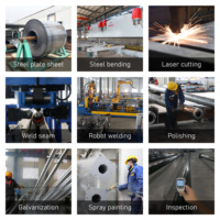 Poste de Luz Solar para Exteriores Personalizado de 6m, 7m, 8m, 9m, 10m, 12m, de Doble Brazo, Acero Galvanizado en Caliente y con Recubrimiento en Polvo