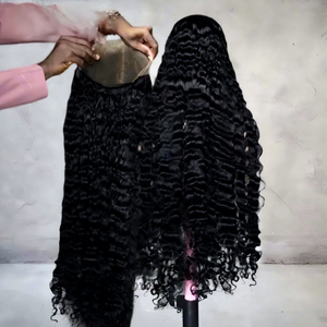 Parrucca in Capelli Umani Vergini Vietnamiti, Ricci Burmesi, Onda Profonda, 40 Pollici, Densità 250%, Uso Quotidiano, Moda, Spedizione Rapida - Product Image 2
