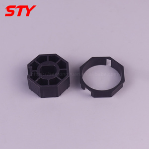 Adaptador DE CORONA DE <span class=keywords><strong>TUBO</strong></span> <span class=keywords><strong>octogonal</strong></span> de 40mm, cortina enrollable, accesorios de accionamiento de <span class=keywords><strong>tubo</strong></span> de plástico para Motor de 35mm - Product Image 4