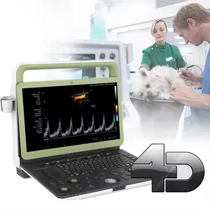 人类或动物用便携式超声波扫描机3D 4D超声波扫描仪