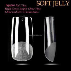 Bailarina francesa cuadrada corta para <span class=keywords><strong>uñas</strong></span>, <span class=keywords><strong>uñas</strong></span> artificiales, <span class=keywords><strong>Gelly</strong></span> mate - Product Image 4