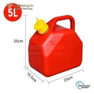 Bidon de carburant portable de 20 L en HDPE, étanche, entièrement automatique, chauffant, pour voiture, moto, camping, randonnée, voyage, rouge - Product Image 6
