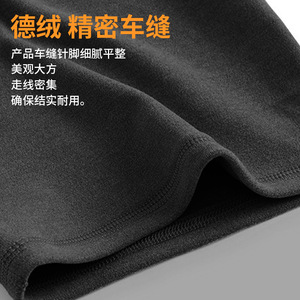 Winter Neck Warmer Extra Thick Warm Windproof With Reflective Strip For Cycling And Skiing Unisex Adult Solid Color - Product Image 4