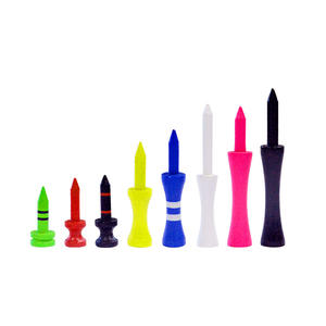 サイズステップダウンゴルフティーバルク価格竹製精密高さ城ゴルフティー - Product Image 5