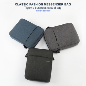 Bolso Bandolera Cruzado <span class=keywords><strong>de</strong></span> <span class=keywords><strong>Hombre</strong></span> para Viajes Diarios, Estilo Urbano, <span class=keywords><strong>de</strong></span> <span class=keywords><strong>Tela</strong></span> Oxford <span class=keywords><strong>de</strong></span> 9.6 Pulgadas, Impermeable y Resistente al Aceite - Product Image 6