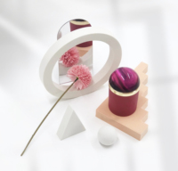 Edelstein-Kristallkugel Duftkerze |   Luxuriöse Sojawachs-Heilkerze |   Ästhetisches Wellness-Geschenk für Meditation und Yoga