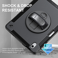 [Étui pour tablette robuste] 360 étui pour tablette antichoc rotatif pour Ipad 10.9 pouces 10 génération Gen Case