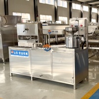 Lait et tofu de soja automatiques à effet élevé faisant l'équipement de traitement de produit de haricot de machine