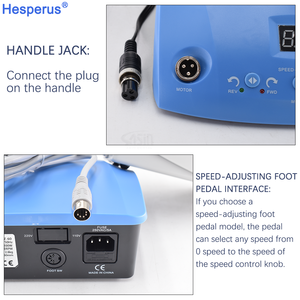 Forte micromotore <span class=keywords><strong>50000rpm</strong></span> manipolo di lucidatura dentale Brushless elettrico Micro motore QZ60 Manicure trapano gioielli trapano - Product Image 6
