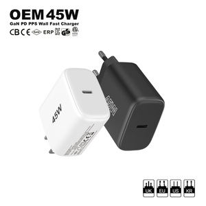 <span class=keywords><strong>Chargeur</strong></span> mural portable GaN USB-C pour téléphone portable, série PD 20W 25W 30W 45W 65W, charge rapide Type-C, directement de l'usine - Product Image 4