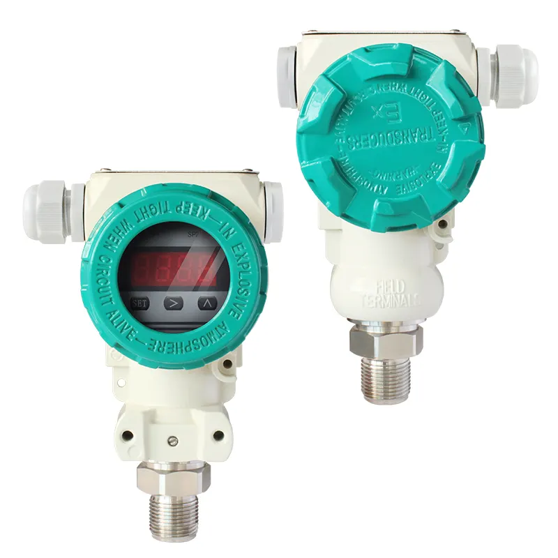 China manufacturer Explosion proof Air oil water relay two switch and 4-20mA Electronic Pressure Switch