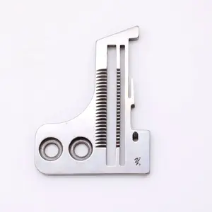 Yujie 205465 placa de agulha de costura overlock, peças de reposição de máquina de costura pegasus