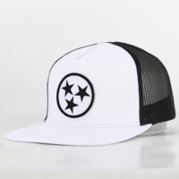Casquette de baseball unisexe tissée avec logo, 5 panneaux, casquette de camionneur en coton Gorras à bord plat, vente en gros