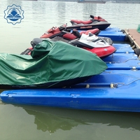 Plateforme flottante durable pour jet ski Marina avec une flottabilité de 950 kg et une durée de vie de 10 ans - Vente flash pour les sports nautiques