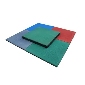 Anti-Slip Playground Rubber Floor EPDM Gym Flooring Mats Tiles