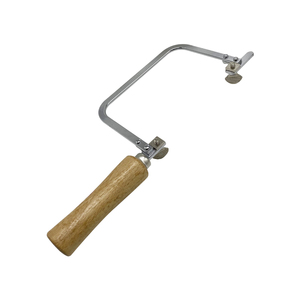 Scie de bijoutier réglable Scie <span class=keywords><strong>à</strong></span> <span class=keywords><strong>main</strong></span> <span class=keywords><strong>à</strong></span> cadre en forme de U CT030 pour <span class=keywords><strong>la</strong></span> coupe de précision dans le travail du bois et des métaux - Product Image 3