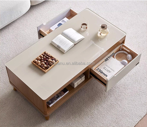 120722 Precio al por Mayor Juego de Mesa de Centro y Mueble para <span class=keywords><strong>TV</strong></span> de Madera Clásica de Alta Calidad, Combinación de Mesa de Centro y Mueble para <span class=keywords><strong>TV</strong></span> - Product Image 2