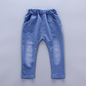 Vêtements pour enfants en gros, jeans pour enfants, manteau en coton pur pour garçons, ensembles trois pièces pour enfants - Product Image 3