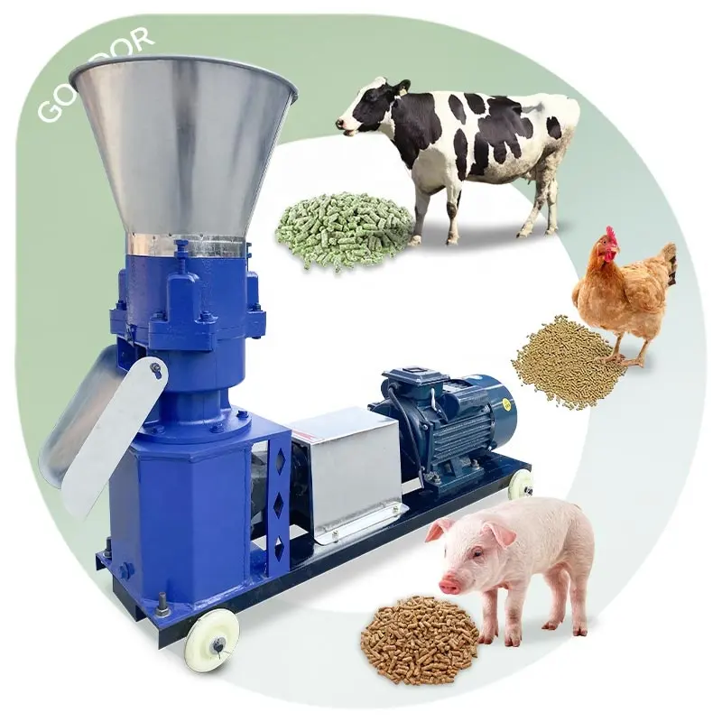 Procesamiento Make Manufacturi Small Feeds Pellet Maker Une Occasion De Pellets Máquina de alimentación de ganado