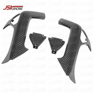 POIGNÉE DE PORTE INTER EN FIBRE DE CARBONE (<span class=keywords><strong>4</strong></span> PCS) POUR 2014-2019 LAMBO HURACAN LP610-<span class=keywords><strong>4</strong></span> LP580-2 LP640 - Product Image 6