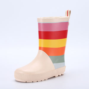 CS-28 différentes tailles imperméable à l'eau en plein air enfants Gumboots enfants <span class=keywords><strong>bottes</strong></span> <span class=keywords><strong>de</strong></span> <span class=keywords><strong>pluie</strong></span> en caoutchouc - Product Image 2