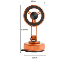 Soporte Magnético Ajustable para Teléfono con Ventosa para Tablero y Parabrisas, para iPhone 17 Pro Max 16 15 14 13 12