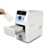 Scelleuse semi-automatique WEIAI 96 plaques 80-200 ℃   Scelleuse de microplaques thermiques de laboratoire pour plaques PCR, ELISA et plaques de culture cellulaire à puits profond (0,5-10s)