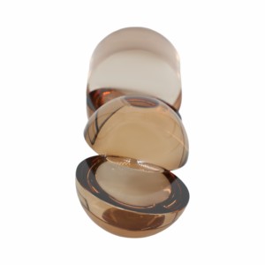 Modern <b>Stacked</b> Glass Sphere Sculpture Crystal Decorative Object For Living Room Bathroom Office <b>Shelf</b> Accent - Product Image 5