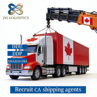 Agent d'expédition porte-à-porte express vers le Canada, agent de fret, agent d'importation, service de logistique, transport, livraison