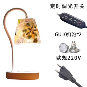 Modern Style <b>Table</b> <b>Lamp</b> Black Crystal Dome <b>Shade</b> Handmade LED Eco-Friendly Decorative Lighting <b>for</b> Bedroom - Product Image 5