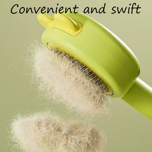 Spazzola Speciale per Pelo Fluttuante di Cani e Gatti, Pettine per Pulizia Profonda, Pulsante di Rilascio Rapido, Strumenti e Accessori per la Toelettatura degli Animali - Product Image 4
