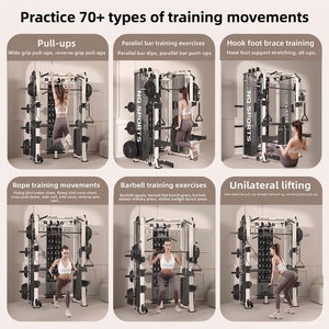 NQ Máquina Smith para Gimnasio en Casa, Equipo de Entrenamiento de Fuerza Integrado, Multifuncional, Nuevo, a Bajo Precio de Fábrica - Product Image 3