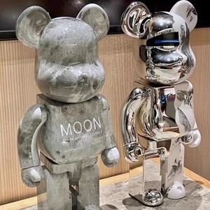 BearBrick 400% blocs de construction d'ours violents en plastique salon Art ornement 28cm - Product Image 2