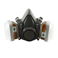 620P maskesi tüm set 3m solunum koruma 5N11 filtreler 6001 organik buhar kartuşu maskesi 6200 solunum