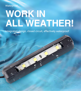 Lámpara LED Ultrafina para Matrícula |   Luz de Matrícula Impermeable de 12V 4 SMD para Camión y Remolque |   Cable de 62x14x5mm y 40cm - Product Image 6