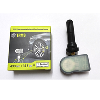 Capteur TPMS programmable universel DS 3V double fréquence 315 433 MHz ultra durable pour 98% des voitures