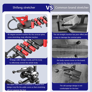 تمتد أسفل الظهر شد أسفل الظهر الجسم نقالة الجسم العمود الفقري تمديد أسفل الظهر عنق الرحم المنزل تمديد أسفل الظهر - Product Image 6