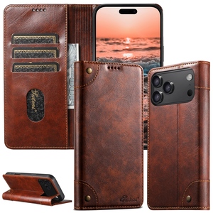 เคสโทรศัพท์ SUTENI สำหรับ <span class=keywords><strong>iPhone</strong></span> 17 Pro Max พร้อมที่ใส่บัตรแม่เหล็ก ฝาพับแบบกระเป๋าสตางค์ หนัง<span class=keywords><strong>เทียม</strong></span> รุ่น 16 <span class=keywords><strong>Plus</strong></span> 15 Pro 14 13 12 - Product Image 3