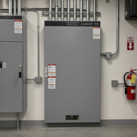 Armoire de commutation industrielle basse tension 220V/380Y IP66 avec 6 prises 100-400A et verrouillage anti-effraction