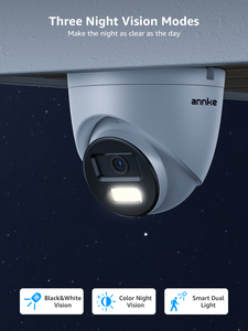 Caméra IP réseau PoE <span class=keywords><strong>ANNKE</strong></span> C800 <span class=keywords><strong>4K</strong></span> 8MP pour surveillance professionnelle avec WDR 120dB, microphone IA, emplacement pour carte SD, caméra de sécurité - Product Image 3