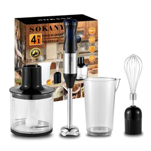 SK1711-4 Blender listrik Mini portabel, pencampur susu elektrik Mini portabel, Blender tangan untuk dapur, pengaduk makanan, pengocok telur