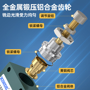 Xinde Cylinder Asc-300-10 Pneumatic Flow <b>Control</b> Valve 0.1-1.0Mpa Gas Media 1/2 In Port Size - Product Image 3