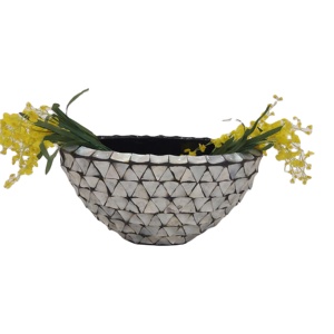 Florero de concha de perla madre de Vietnam, el mejor jarrón para la exportación al mejor precio y artesanía de alta calidad, 100% - Product Image 1