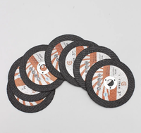 Disque de découpe de 3 pouces (75 mm) à grain 46 pour métal, acier inoxydable, aluminium, débavurage, disque abrasif