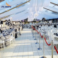 Tapis de sol temporaire antidérapant en plastique résistant aux UV pour événements extérieurs, tentes de réception et chapiteaux de mariage