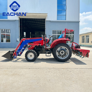 EACHAN-Tracteur à roues hydraulique multifonctionnel à double usage avec godet, 80 hp - Product Image 3