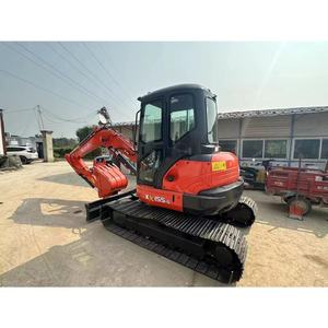 รถขุดตีนตะขาบ Kubota KX155-5 มือสอง สีส้ม เครื่องจักรก่อสร้างไฮดรอลิก เครื่องยนต์ เกียร์ ปั๊ม แบริ่ง ถังแรงดัน 5000 กก. - Product Image 3