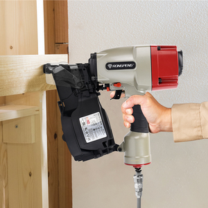 RONGPENG MCN90 Cloueur pneumatique industriel pour le bricolage Cloueur à bobine pneumatique Cloueur à bobine pour palettes Outils à main en <span class=keywords><strong>bois</strong></span> - Product Image 5