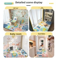 Fabricant de gros Tapis rampant XPE épaissi pour la maison Tapis en mousse d'isolation contre le froid pour bébés et enfants